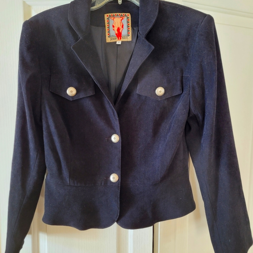 Faux Suede Jacket